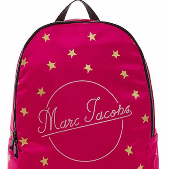 MARC JACOBS Packable Backpack Printed Star Pink main image 4